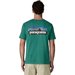 Koszulka męska P-6 Logo Patagonia - Shore Blue