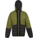 Kurtka puchowa Hooded Leedre Hybrid Regatta - nephrite green/black