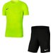 Komplet piłkarski junior Dry Park VII + Park III Nike - neonowy żółty/czarny