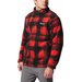 Bluza polarowa męska Rugged Ridge Half Snap Fleece Columbia - Red Omblur