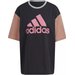 Koszulka damska Essentials Big Logo Boyfriend Tee Adidas - czarna