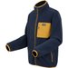 Polar męski Frankie Full Zip Fleece Regatta - Navy/Mustard
