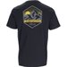Koszulka męska Stance Mountain Peak Tee Rab - black