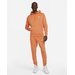 Bluza męska Sportswear Club Hooded Nike - jasna pomarańczowa