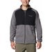 Polar męski Sage Peak Full Zip Fleece Columbia - City Grey, Black