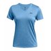 Koszulka damska Tech Twist V-Neck Under Armour - niebieska