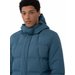 Kurtka puchowa męska 4FAW23TDJAM249 4F - denim