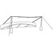 Płachta kempingowa, tarp Trail 300x300cm Robens