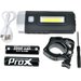 Lampa rowerowa przednia Taurus 2 x T6 + 1 x COB LED Prox