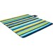 Koc piknikowy z izolacją 200x200 Outtec - lime lines