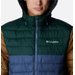 Kurtka puchowa męska Powder Lite Hooded Columbia - dark mountain/spruce/delta