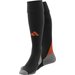 Getry piłkarskie AdiSocks 24 Adidas - czarno-pomarańczowe