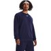 Bluza męska Rival Fleece Crew Hoodie Under Armour - granatowa