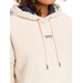 Bluza damska Call Me Sherpa Fleece Hoodie Roxy - beżowy