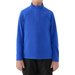 Bluza polarowa chłopięca UFLEM058 4F - kobalt