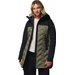 Płaszcz puchowy damski Mountain Croo III Mid Down Columbia - stone green, black