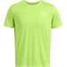 Koszulka męska Launch Shortsleeve Under Armour - Morph Green/Reflective