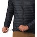 Kurtka puchowa męska Powder Pass Hooded Columbia - dark
