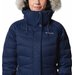 Płaszcz puchowy damski Belle Isle II Mid Down Columbia - Collegiate Navy