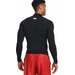 Longsleeve męski HeatGear Armour Comp Mock Under Armour - czarny