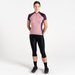 Koszulka rowerowa damska Flutter Jersey Dare2B - Lilas/DeepPlum