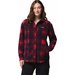 Polar damski Benton Springs Shirt Jacket II Columbia - Mountain Red Omblur Tonal