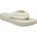 Klapki japonki Classic Platform Crocs - Bone