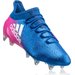 Buty piłkarskie korki X 16.1 SG Adidas - niebiesko-różowe