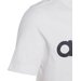 Koszulka juniorska Essentials Linear Logo Adidas - biały