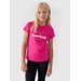 Koszulka dziewczęca TTSHF1543 4F - fuksja