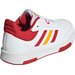 Buty Tensaur Sport Training Lace Jr Adidas - Cloud White/Collegiate Red/Collegiate Gold