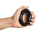 Silikonowy ściskacz, kółko do ściskania 4Fizjo - czarny, opór bardzo dużu