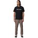 Koszulka męska CSC Basic Logo Organic Cotton Columbia - black, gem colu
