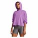 Bluza damska Rival Terry Hoodie Under Armour - fioletowa