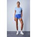 Spodenki damskie Icons Total Logo Champion - niebieskie