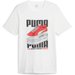 Koszulka męska Graphics Sneaker Puma - biały