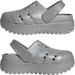 Chodaki Adilette Clog Platform Wm's Adidas - silver