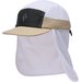 Czapka z daszkiem i osłoną na kark Desert Mullet Black Diamond - Moonstone-White