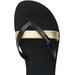 Klapki Kirei Fem Ipanema - black/gold