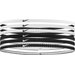 Opaska na włosy Flex Classic Slim Headbands 6szt. Nike - white/black/white