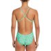 Strój kąpielowy damski Cutout One Piece Nike Swim - zielony