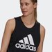 Bezrękawnik, top damski Essentials Big Logo Adidas - czarny