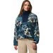 Bluza polarowa damska Sequoia Grove Printed Half Zip Columbia - Everblue Blossoming