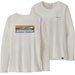 Longsleeve damski Cap Cool Daily Graphic Shirt Patagonia - białe