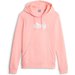 Bluza damska ESS+ Logo Lab Hoodie FL Puma - różowa