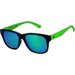 Okulary przeciwsłoneczne juniorskie ASUNU066 4F - soczysta zieleń neon