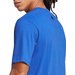 Koszulka męska Essentials Single Jersey Big Logo Adidas - niebieski