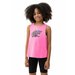 Bezrękawnik dziewczęcy 4FJWSS24TTSHF1141 4F - różowy neon