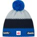 Czapka Star Pompon MU SA Eisbar - blue/cobalt