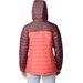 Kurtka puchowa damska Westridge Hooded Down Columbia - Beetroot, Faded peach